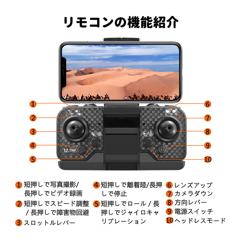 K103 ドローン カメラ付き 4K HDカメラ 150°電動調整可能 WiFi ブラシレスモーター付き 小型 折り畳み式 初心者向け ミニドローン 子供向け トイドローン 収納ケース付き バッテリー3個 最長飛行時間45分 360°インテリジェントな障害物回避 オプティカルフロー 高度維持 ヘッドレスモード 2.4GHz 4CH 国内認証済み 子供・大人向けギフト