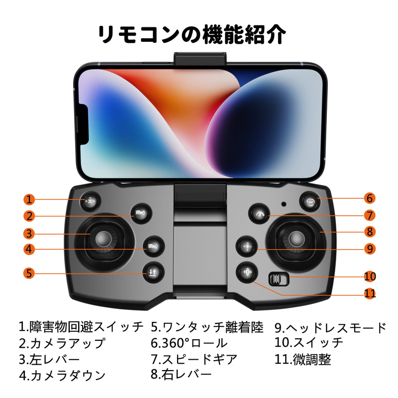 F167 ドローン カメラ付き 8K HDカメラ付き 電動90°調整 小型 折り畳み式 初心者向け ミニドローン 子供向け トイドローン ブラシレスモーター付き 収納ケース付き バッテリー3個 飛行時間36分 オプティカルフロー 高度維持 ヘッドレスモード 軌跡飛行モード 360°フリップ 2.4GHz 4CH 国内認証済み 子供・大人向けギフト 誕生日プレゼント